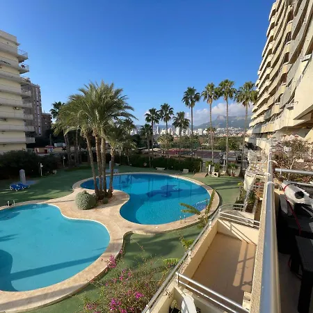 Apartamento Turmaplaya 41 al mar con parking privado Calpe Exterior foto