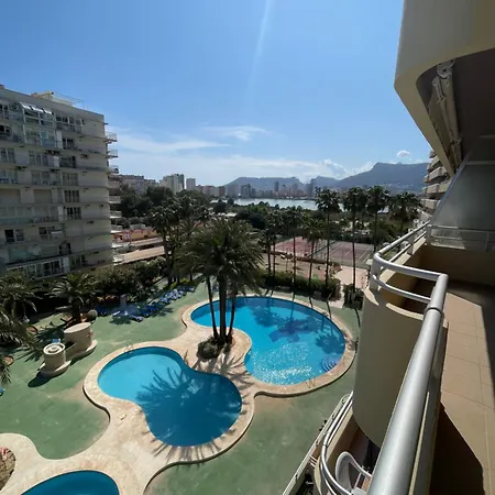Apartamento Turmaplaya 41 al mar con parking privado Calpe Exterior foto