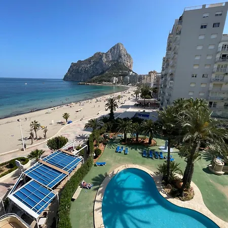 Apartamento Turmaplaya 41 al mar con parking privado Calpe Exterior foto