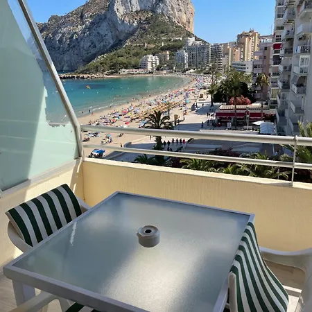 Apartamento Turmaplaya 41 al mar con parking privado Calpe Exterior foto