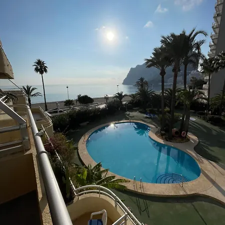 Apartamento Turmaplaya 41 al mar con parking privado Calpe Exterior foto