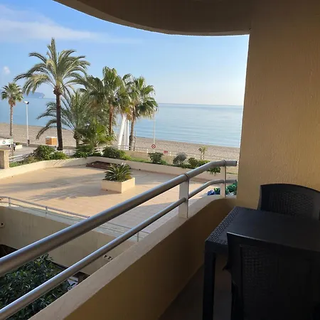 Apartamento Turmaplaya 41 al mar con parking privado Calpe Exterior foto