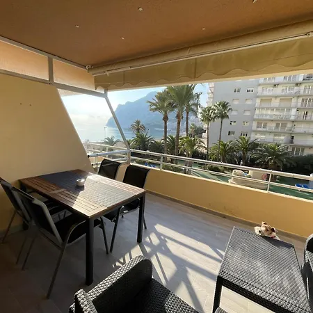 Apartamento Turmaplaya 41 al mar con parking privado Calpe Habitación foto